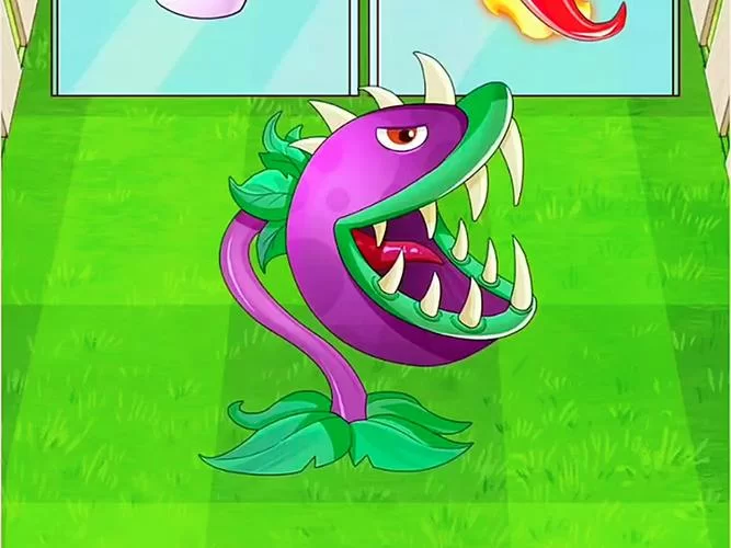 食人花吃僵尸图片:游戏截图与现实对比 食人花吃僵尸图片:游戏截图与现实对比