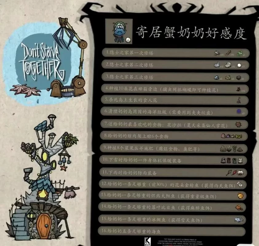 饥荒老奶奶开局攻略：快速建造豪宅衣食无忧