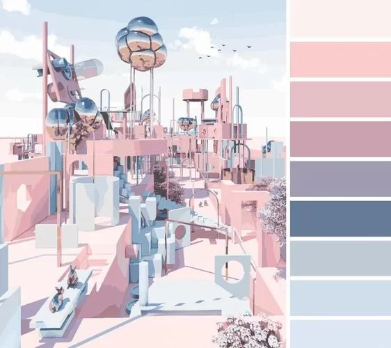 马卡龙色系是什么颜色？最全马卡龙色系颜色图片及应用场景