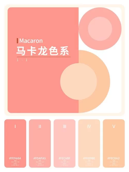 马卡龙色系是什么颜色？最全马卡龙色系颜色图片及应用场景