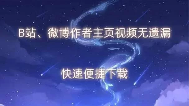 高效B站下载器：下载B站视频，快速便捷无限制