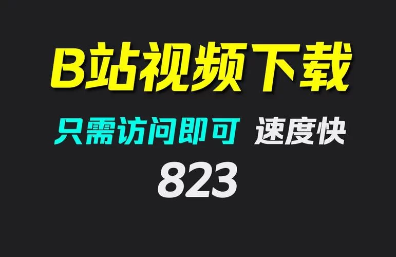 高效B站下载器：下载B站视频，快速便捷无限制