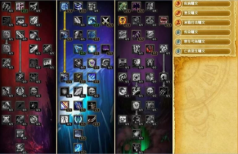 魔兽世界DK快速练级:不同天赋的优缺点比较分析 魔兽世界DK快速练级:不同天赋的优缺点比较分析