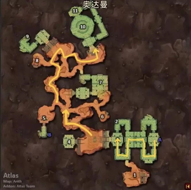 魔兽世界STSM地图详解：斯坦索姆副本入口及路线全攻略