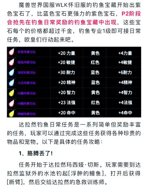 魔兽世界TBC钓鱼：赚钱致富的秘密方法