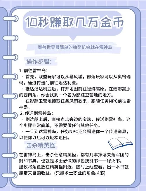 魔兽世界地精玩家必看：赚钱技巧与致富之路