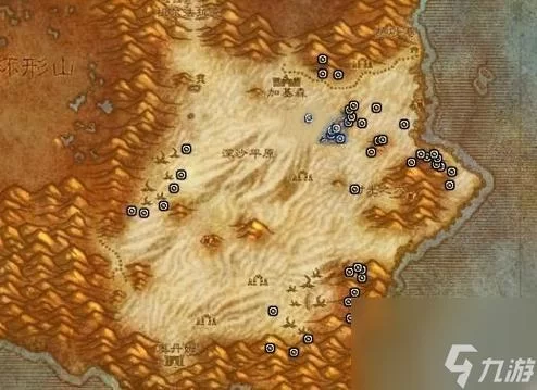 魔兽世界外域矿点大全：地图分布及矿石种类详解