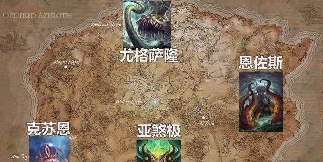 魔兽世界玩家必看：上古之神全解析，带你了解它们的起源