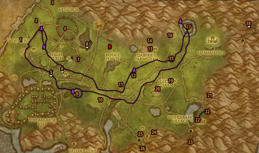 魔兽世界霜害成就：坐标位置及怪物详解