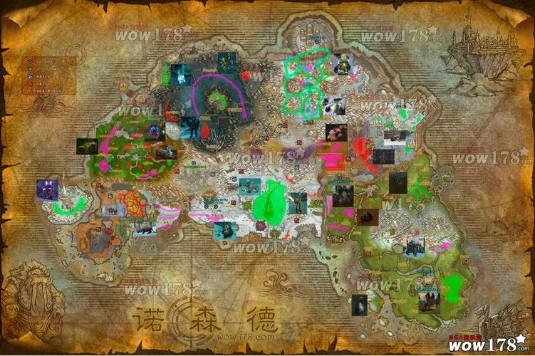 魔兽世界霜害成就：坐标位置及怪物详解