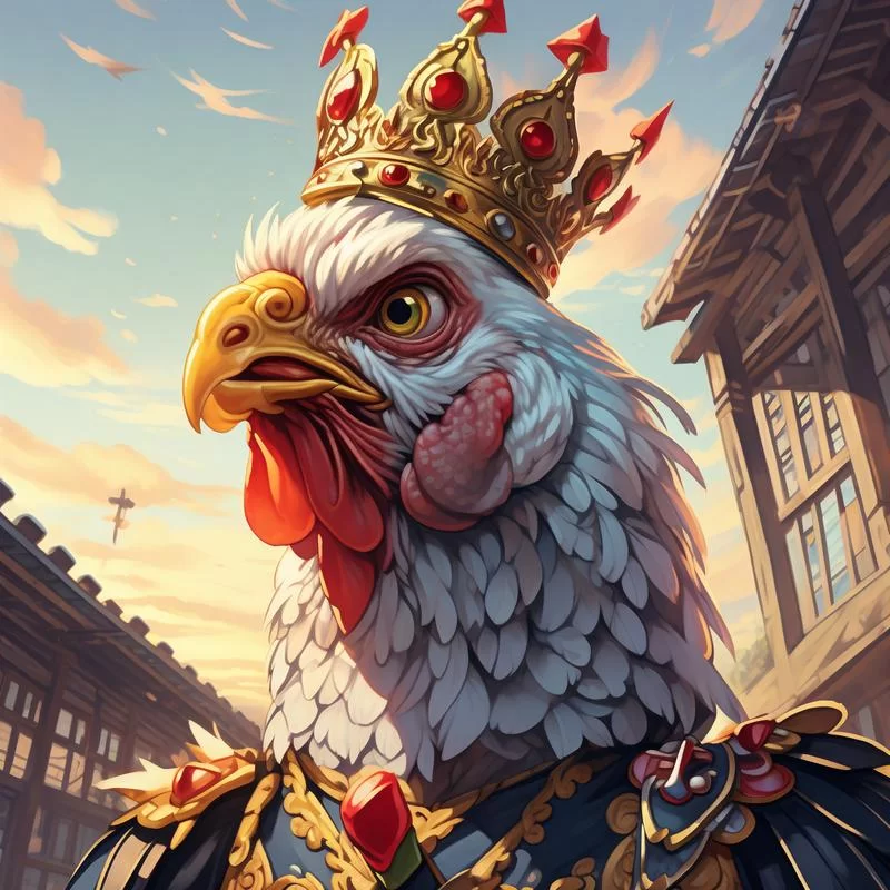 鸡界杀马特贵族！这宠物鸡也太时尚了吧！
