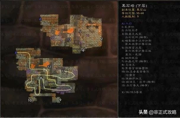 黑上怎么去？WOW黑石塔上层详细路线攻略