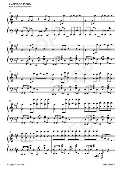 黑人抬棺Astronomia乐谱：抖音热门歌曲简谱分享