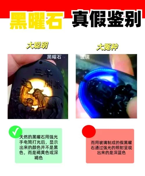 黑曜石简介及鉴别方法：教你如何辨别真假黑曜石