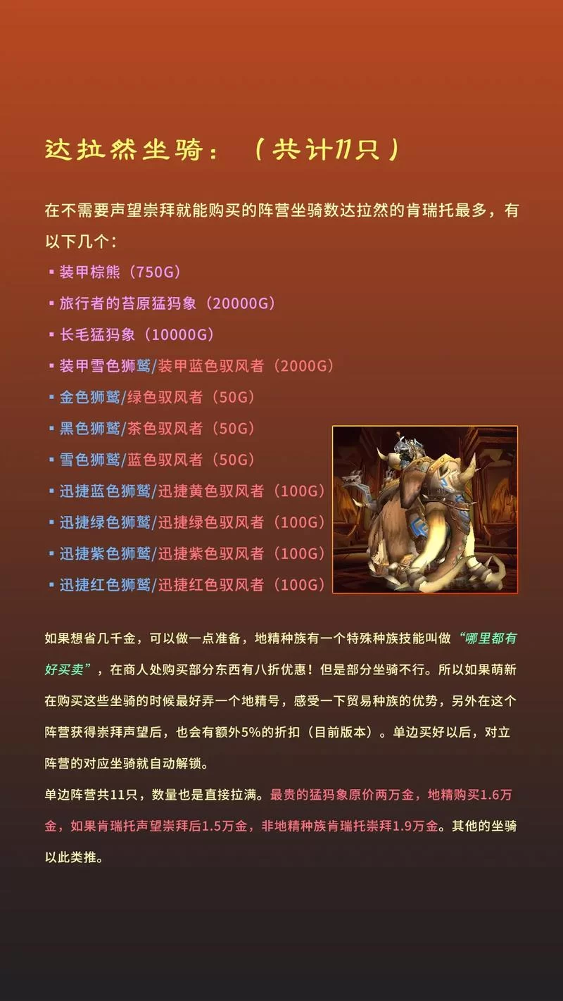黑骑士的命令：魔兽世界坐骑获取指南及实用小宠物推荐