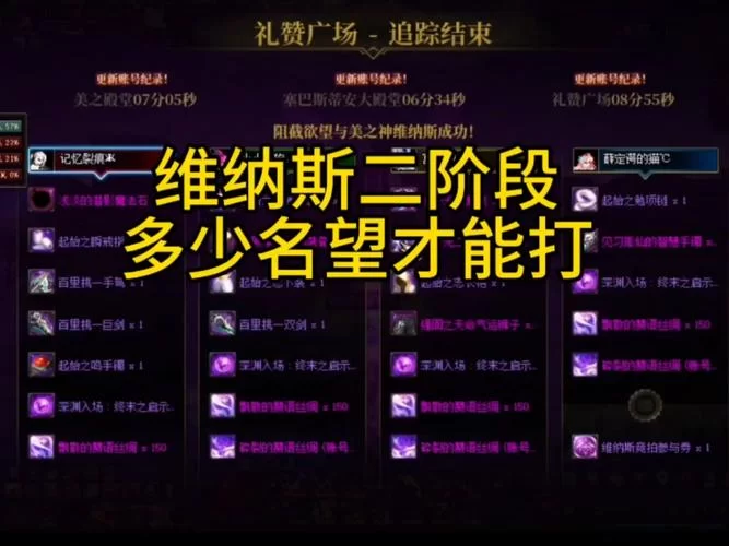 想找维纳斯计划版本大全？这份详细列表请收好！
