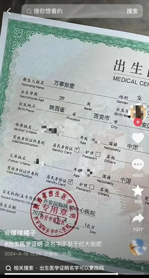 出生证明版本大全 新旧版本区别与使用注意事项
