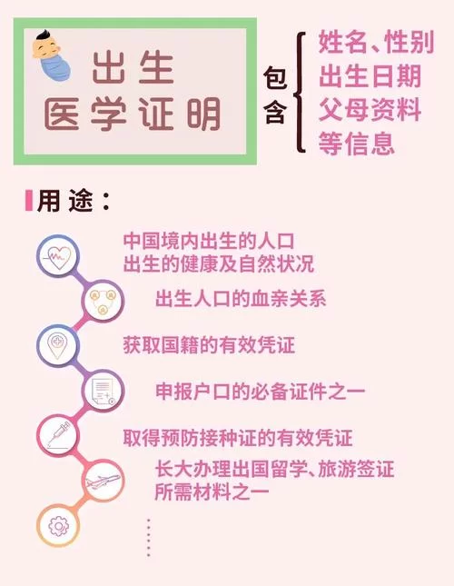 出生证明版本大全 新旧版本区别与使用注意事项