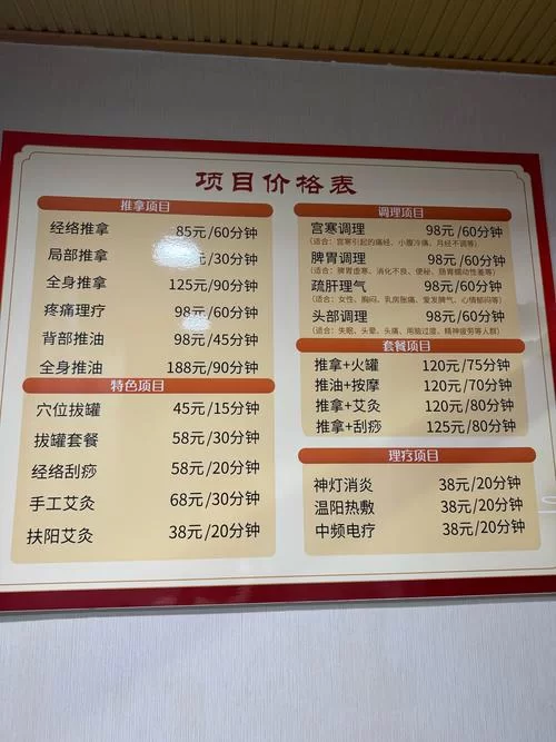 古式按摩店版本大全 如何挑选适合自己的按摩方式