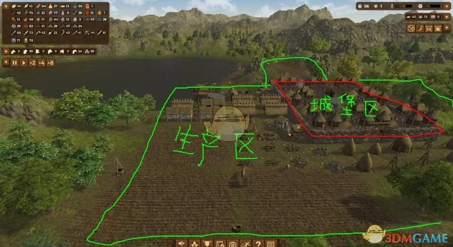 《人类黎明》地图选择分析