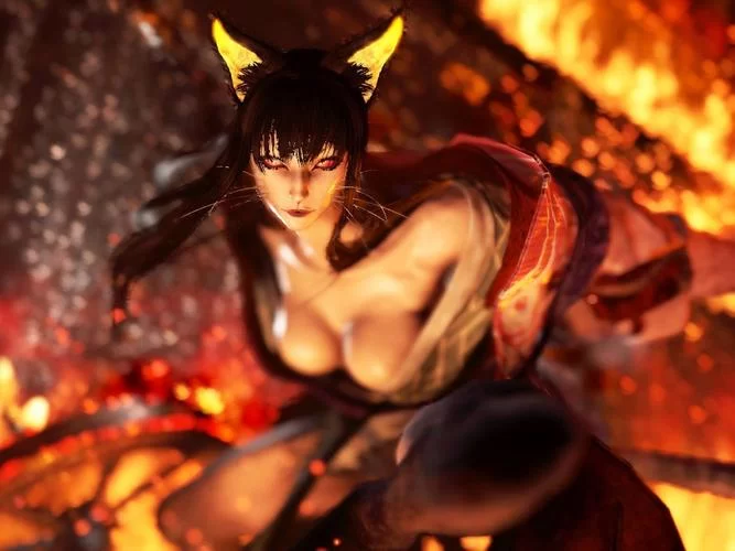 《仁王2》童颜巨乳小萝莉捏脸数据分享