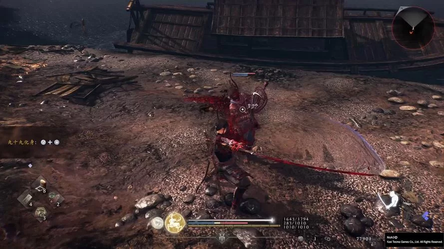 《仁王》血刀冢怎么打 血刀冢枪双刀及锁镰打法