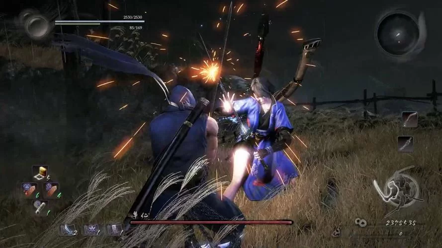 《仁王》逆波山风弹反流打法教学及视频演示