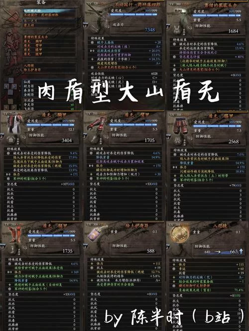 《仁王》重甲流装备及武器技能使用详解 重甲流PVP打法分析